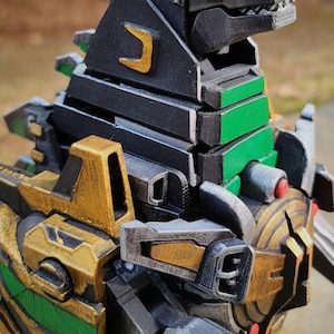 Power Rangers- Dragonzord: 3D Printed Replica