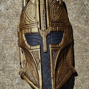 The Armorer Tiki Head (Set w / The Mandolorian Disponible) : Decoración de pared impresa en 3D