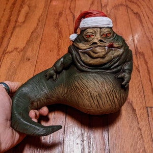 Christmas Jabba The Hutt Figure Jumbo and mini sizes available: Star Wars image 6
