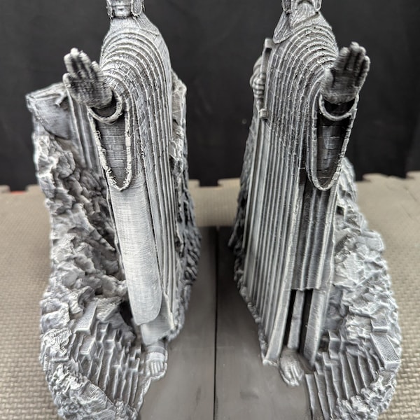 Gates of Argonath, The Pillars of the Kings: Lord of the Rings 3D-geprinte replica