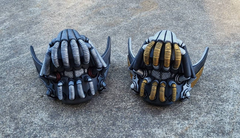 Screen Accurate Bane Mask 3D print Dark Knight , cosplay replica image 5