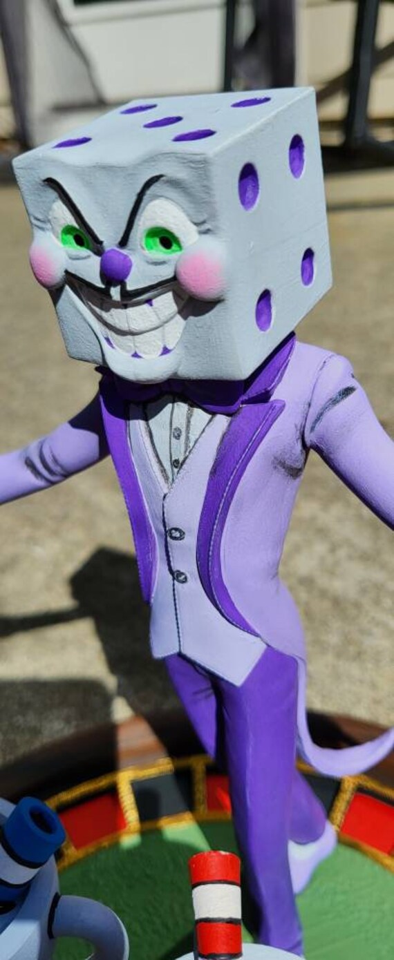 King Dice Diorama Available : Cuphead Game Replica 