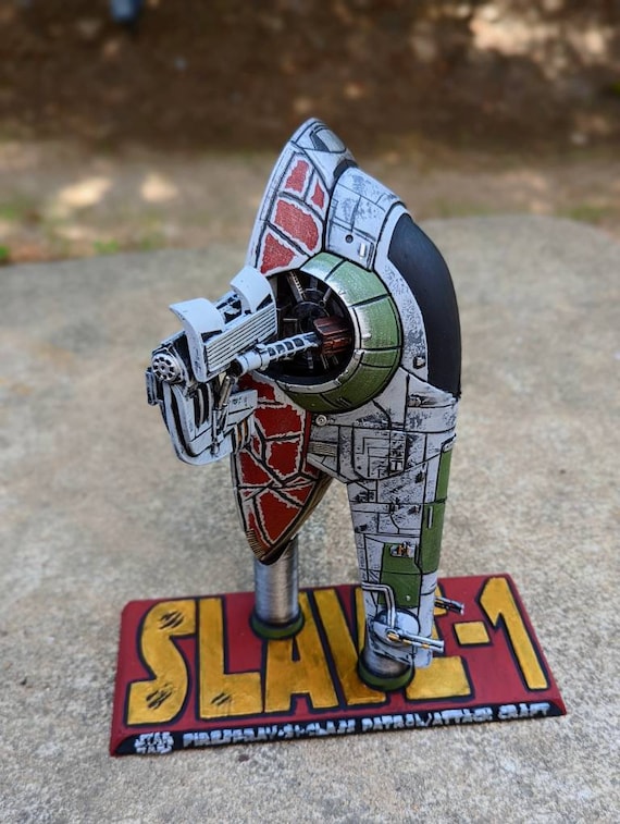 Slave - 1 Ship With Stand , Boba Fett's Star Wars Vehicle : Resin
