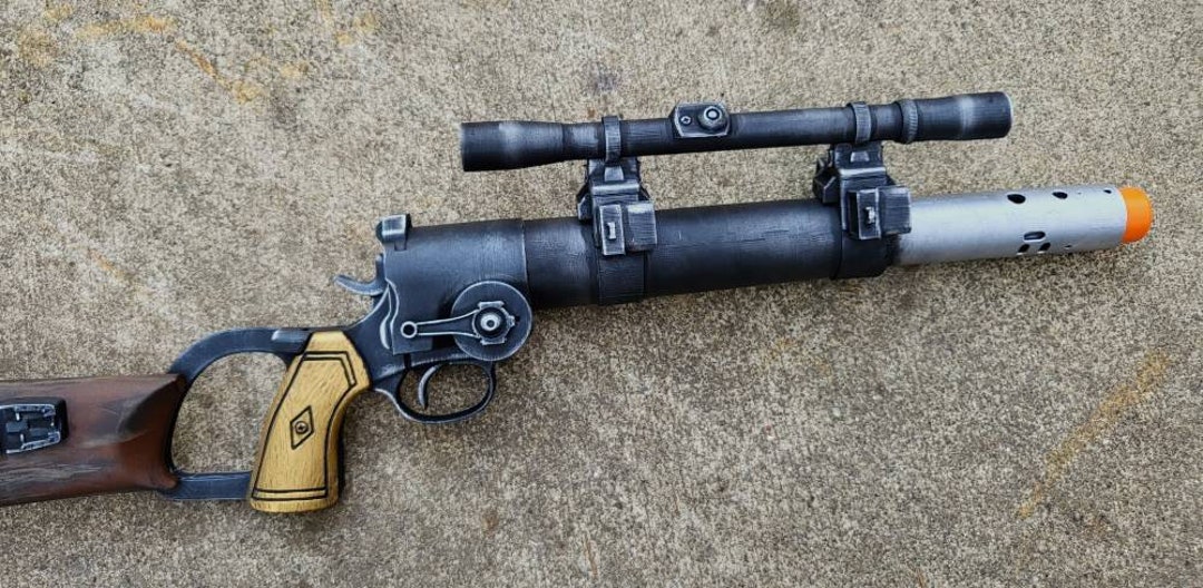 32 Empire Strikes Back EE3 Carbine Rifle Boba Fett Blaster 3D Printed Show Replica Etsy