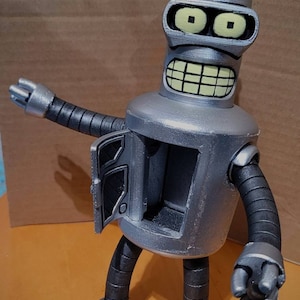 Bender: Articulating/ Posing Figure, Futurama Show Replica