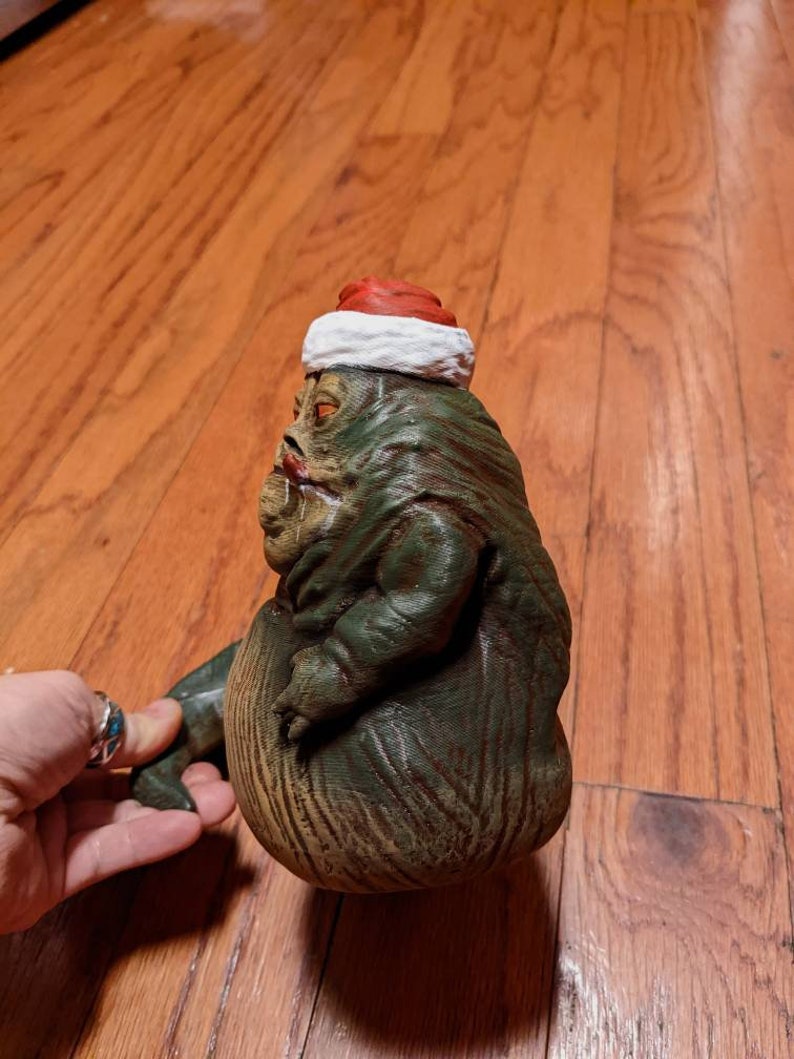 Christmas Jabba The Hutt Figure Jumbo and mini sizes available: Star Wars image 3