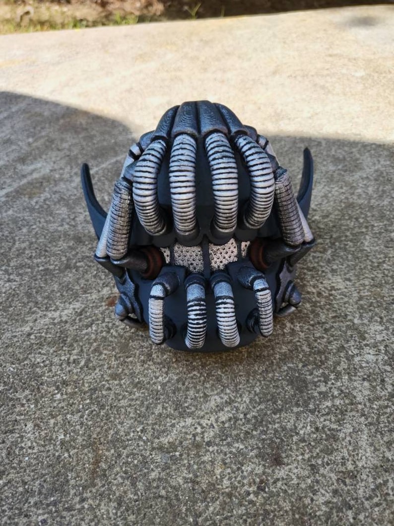 Screen Accurate Bane Mask 3D print Dark Knight , cosplay replica image 3