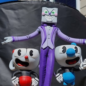 Cuphead Diorama (Einzelstücke verfügbar): Cuphead Spiel Replik