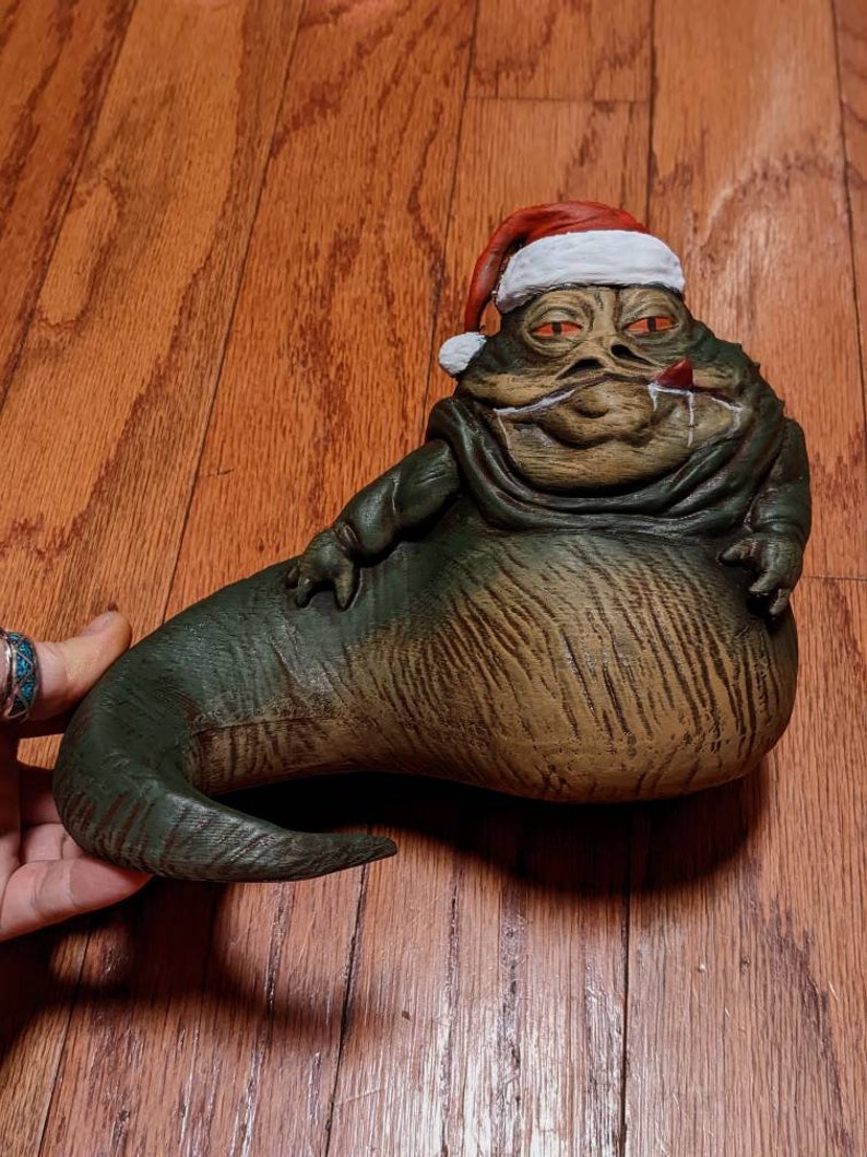 Christmas Jabba The Hutt Figure Jumbo and mini sizes available: Star Wars image 8