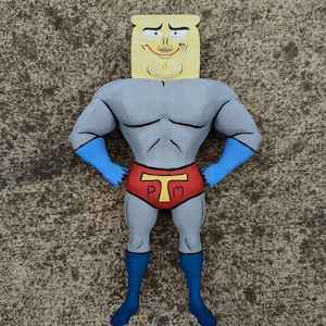 Powdered Toast Man , 3D printed Ren and Stimpy Replica