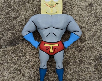 Powdered Toast Man , 3D printed Ren and Stimpy Replica