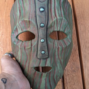 Loki&#39;s masker: filmreplica, op maat geschilderd 3D-geprint