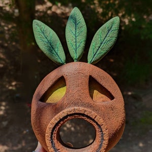 Deku Scrub Head , The Legend of Zelda : 3D Printed Wall Decor ( Mask Available)
