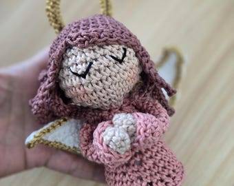 Handmade Crochet Amigurumi Angel Doll