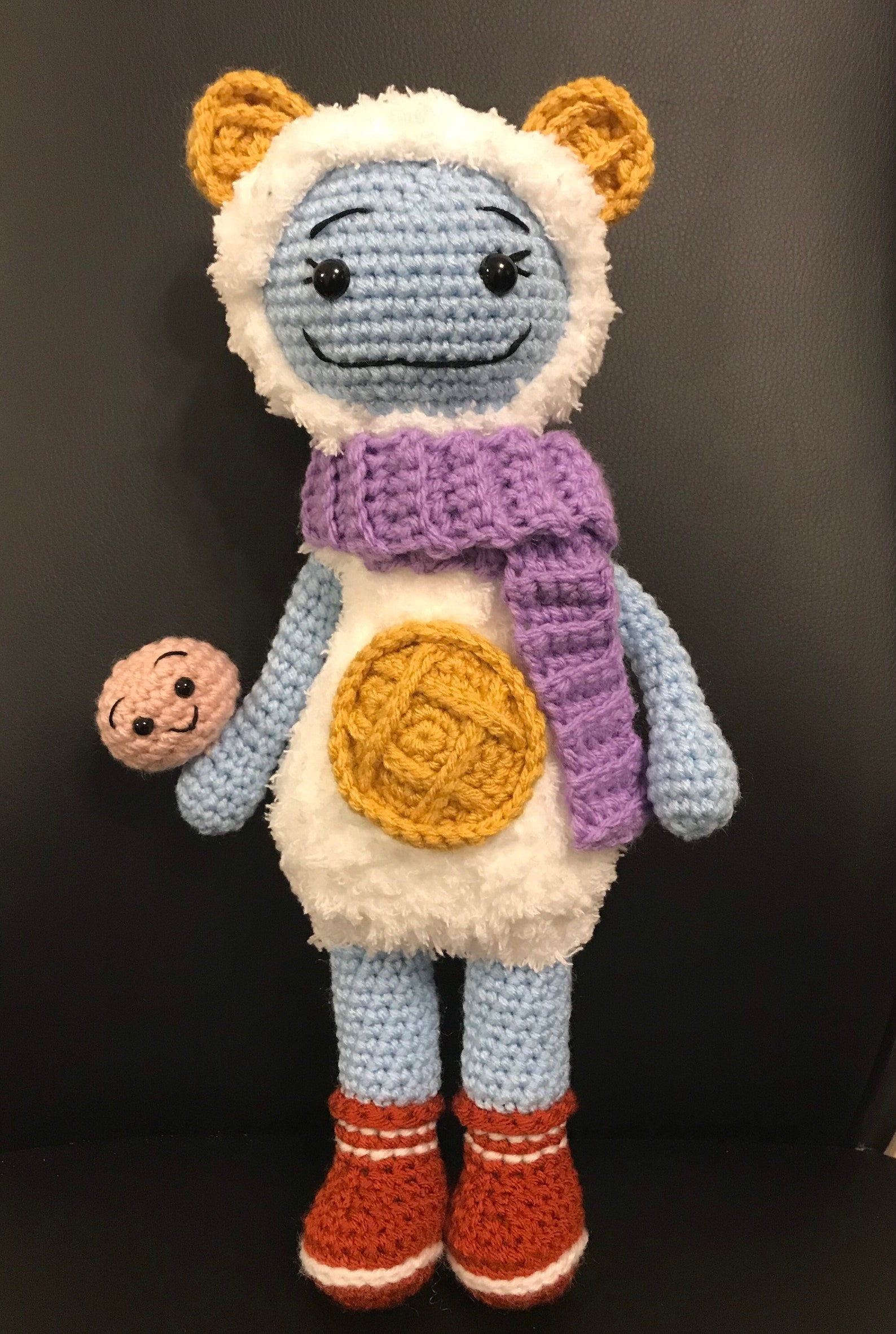 Crochet inspired Waffles and Mochi Netflix amigurumi crochet Etsy