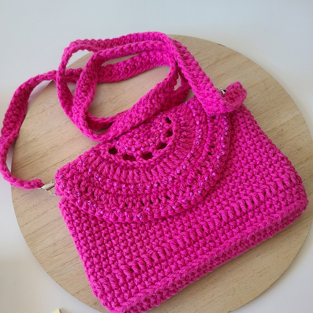 Crochet Handbag, Crochet Purse, Small Bag Crochet, Handmade Crochet
