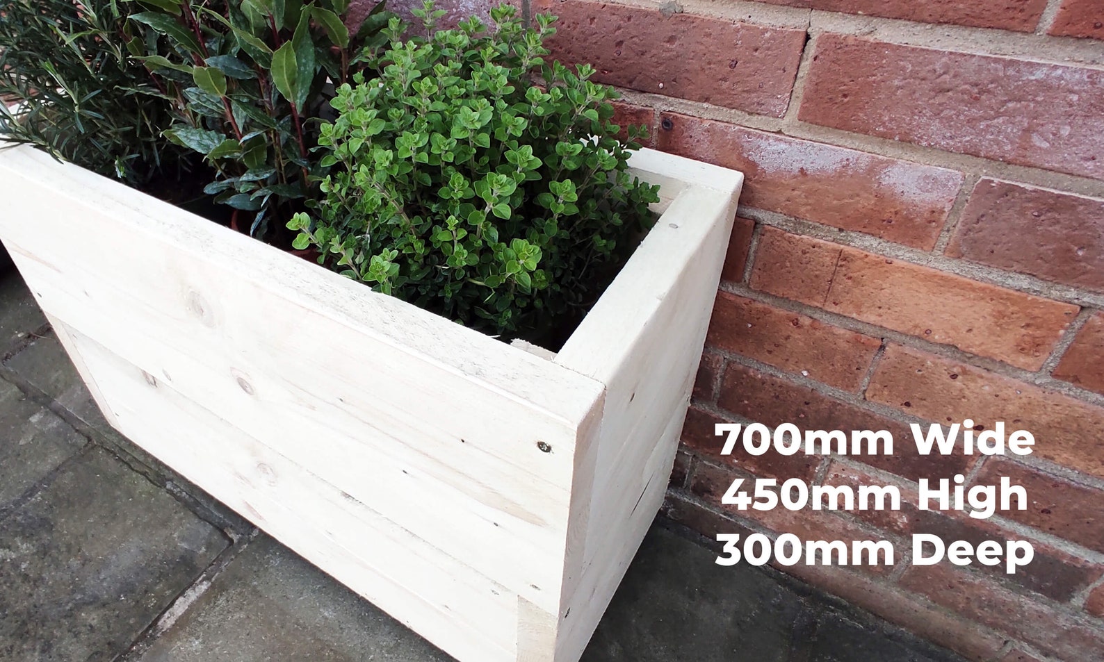 Double Height Scaffold Board Planter Box Plant a Tree With Etsy UK