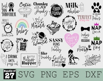 Download New Baby Dxf Etsy
