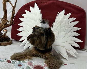 Dog costume angel dog pet costumes cosplay angel wings outfits fantasy pet costume