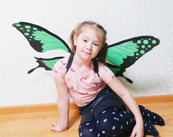 Butterfly wings costume  girls  fairy wings