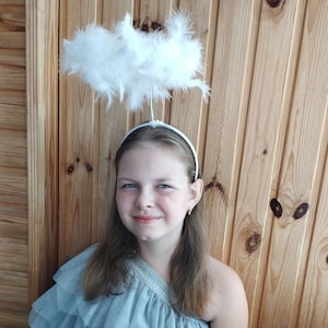 Angel halo halo headband costume headpiece  crown cosplay celestial Halloween Christmas angel costume