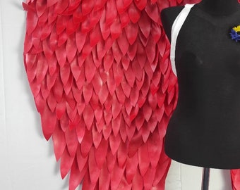 PAMINGONO Alas de Demonio para Disfraz de Halloween y Cómodo Decoración para Fiesta y Cosplay Accesorio de Fiesta Temática para Adultos PAMINGONO Alas de Demonio para Disfraz de Halloween y Cómodo Decoración para Fiesta y Cosplay Accesorio de Fiesta Temática para Adultos