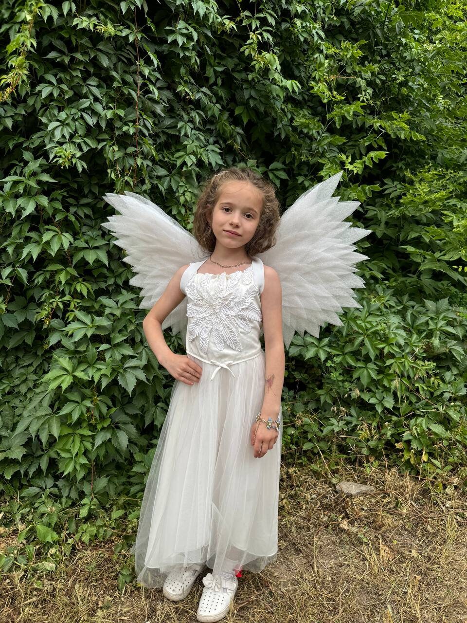 ZoneYan Costume D'ange Pour Femme, Ailes D'ange Costume De