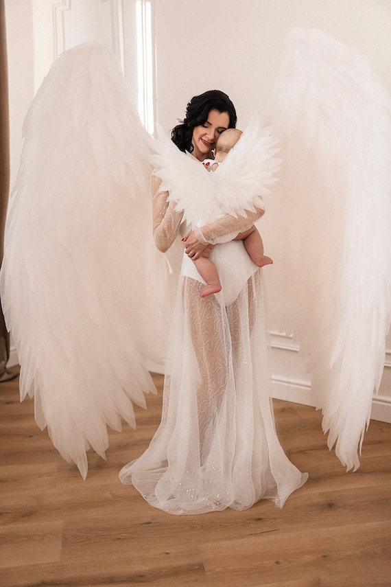 Newborn Angel Wings Photo Props –