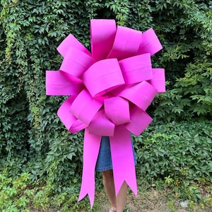 Giant gift bow - large decorative bow for gift wrapping, party decoration, wedding, holiday gifts, large bow