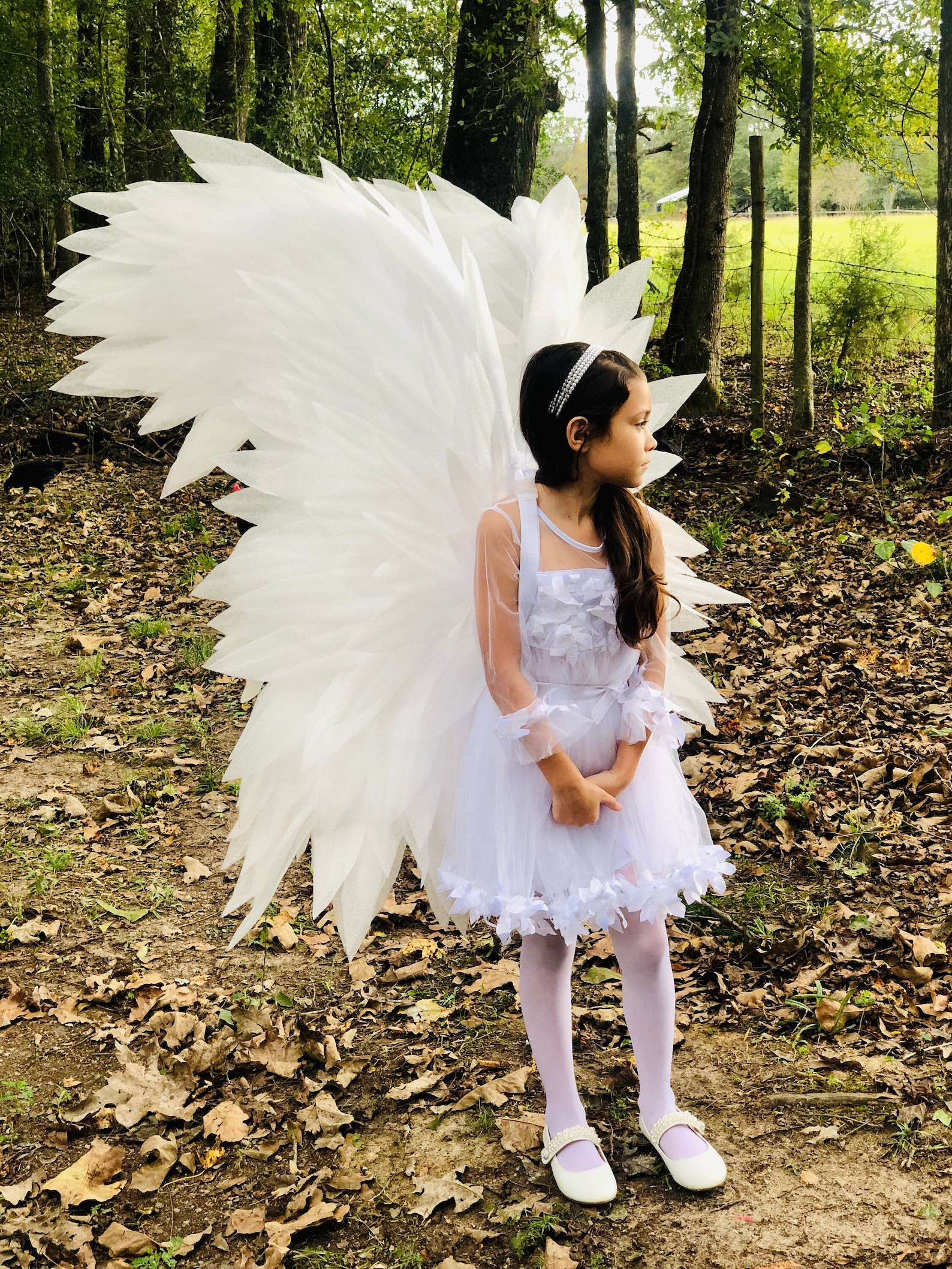 Angel Wings Costume Cosplay White Bird Wings Cosplay Birthday Etsy
