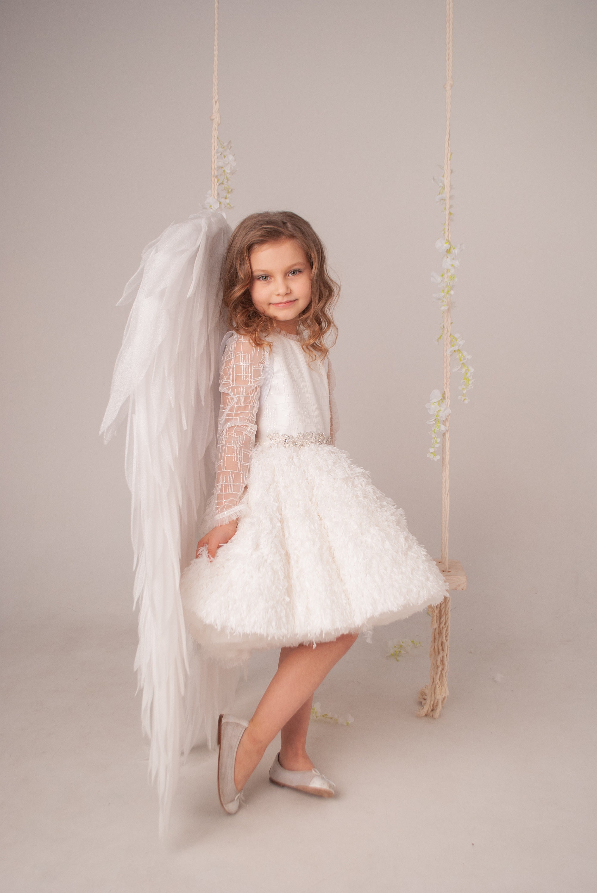 Christmas Wings Angel , Kids Angel Wings, Angel Costume, Wedding