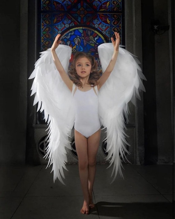 Disfraz alas Cupido disfraz de halloween bebé adolescente niños alas de  ángel blanco disfraz hada niñas festival fiesta Navidad -  España