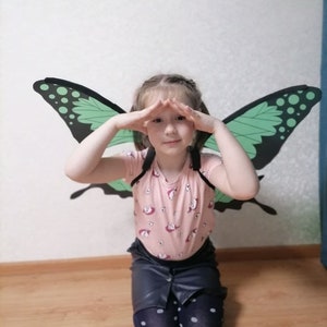 Butterfly wings costume girls fairy wings image 5