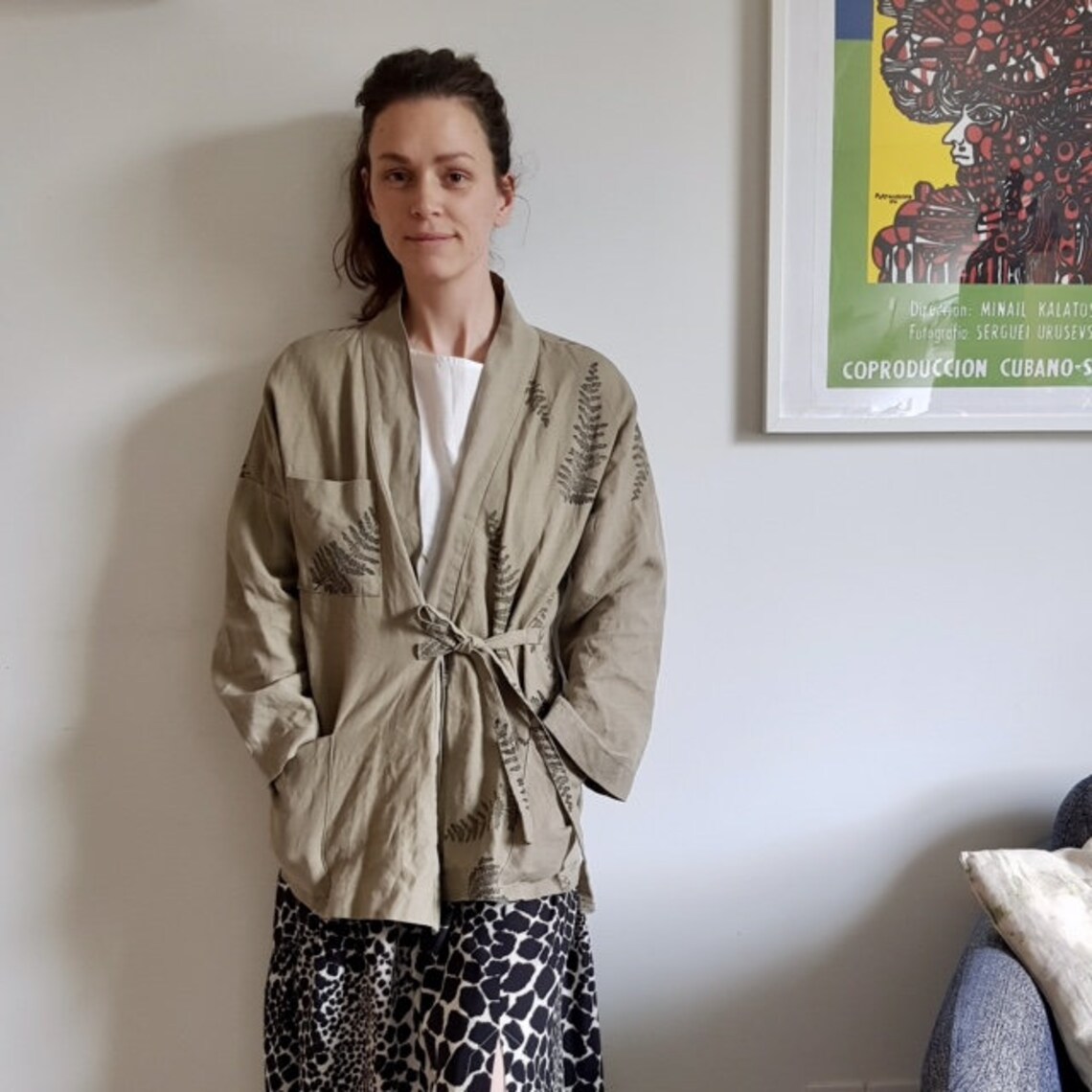 vidarling tie belt jacket
