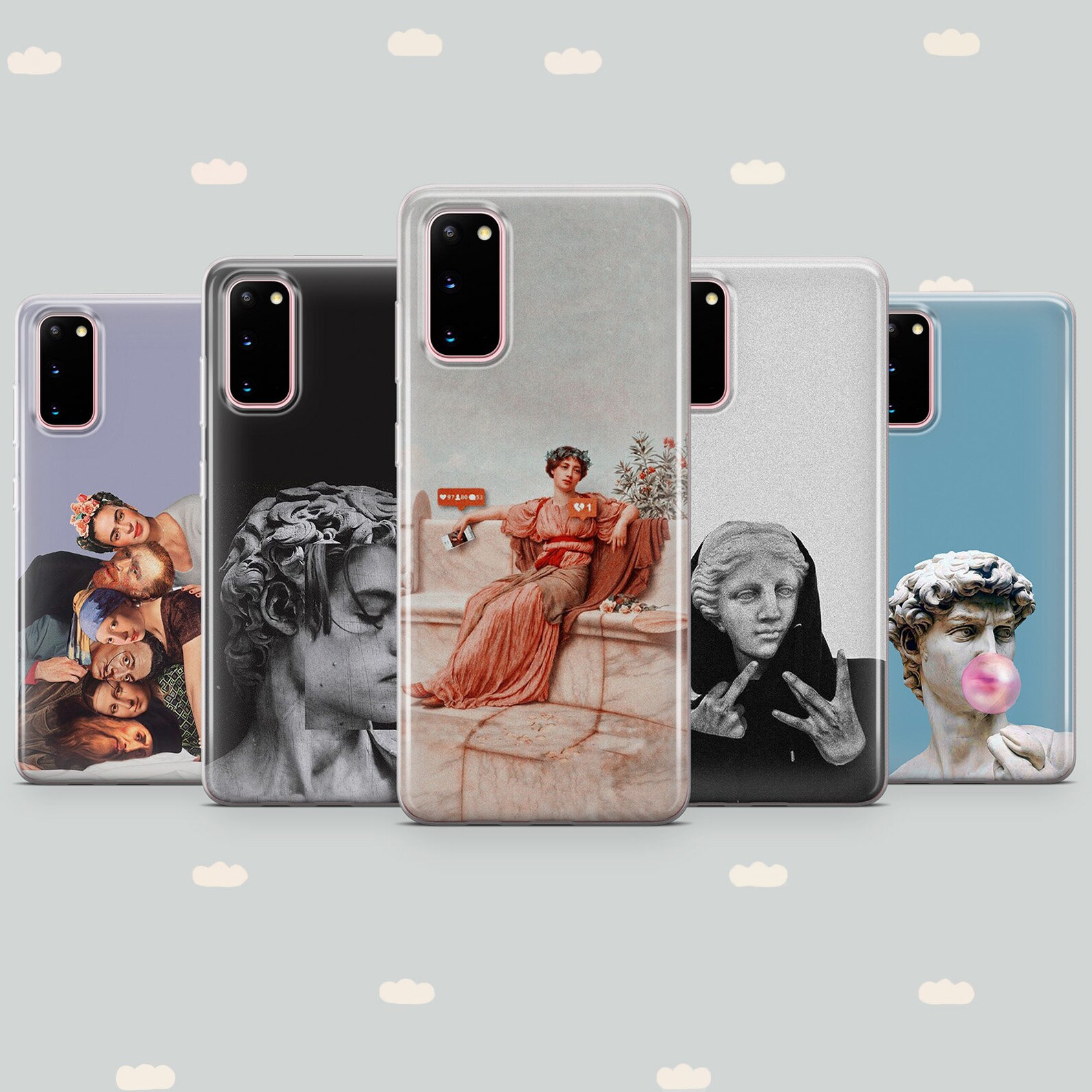 Aesthetic Phone Case For iPhone SE 5 6 7 8 11 12 XS XR Etsy