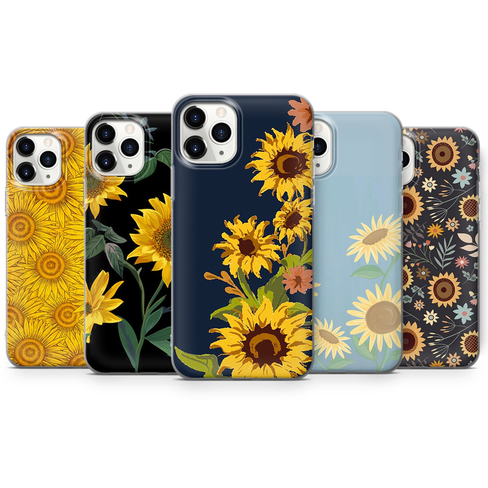 Sunflower Phone Case For iPhone SE 5 6 7 8 11 12 XS XR Etsy