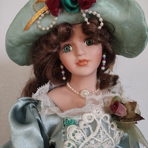 Porcelain Doll,Vintage Doll,56 cm Doll,Bisque doll