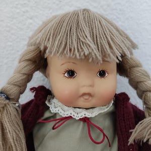 Porcelain doll, A rare vintage doll