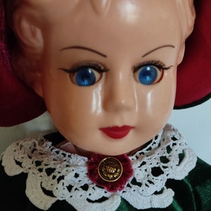 Vintage Big Doll,50s Doll,Vintage Plastic Doll