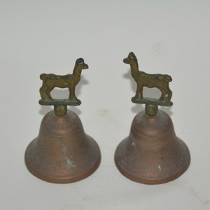 Antique Brass Bells, Small Brass Bells, Decorative Bells