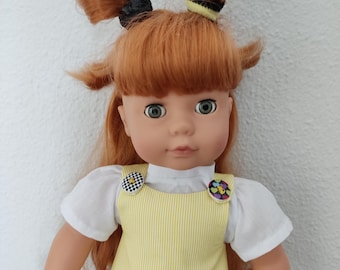 Muñeca alemana Gotz Julia, hermosa muñeca de vinilo, muñeca de juego alemana