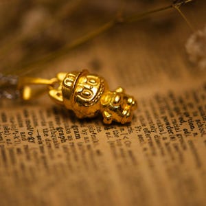 24k Gold Labubu Doll - Etsy