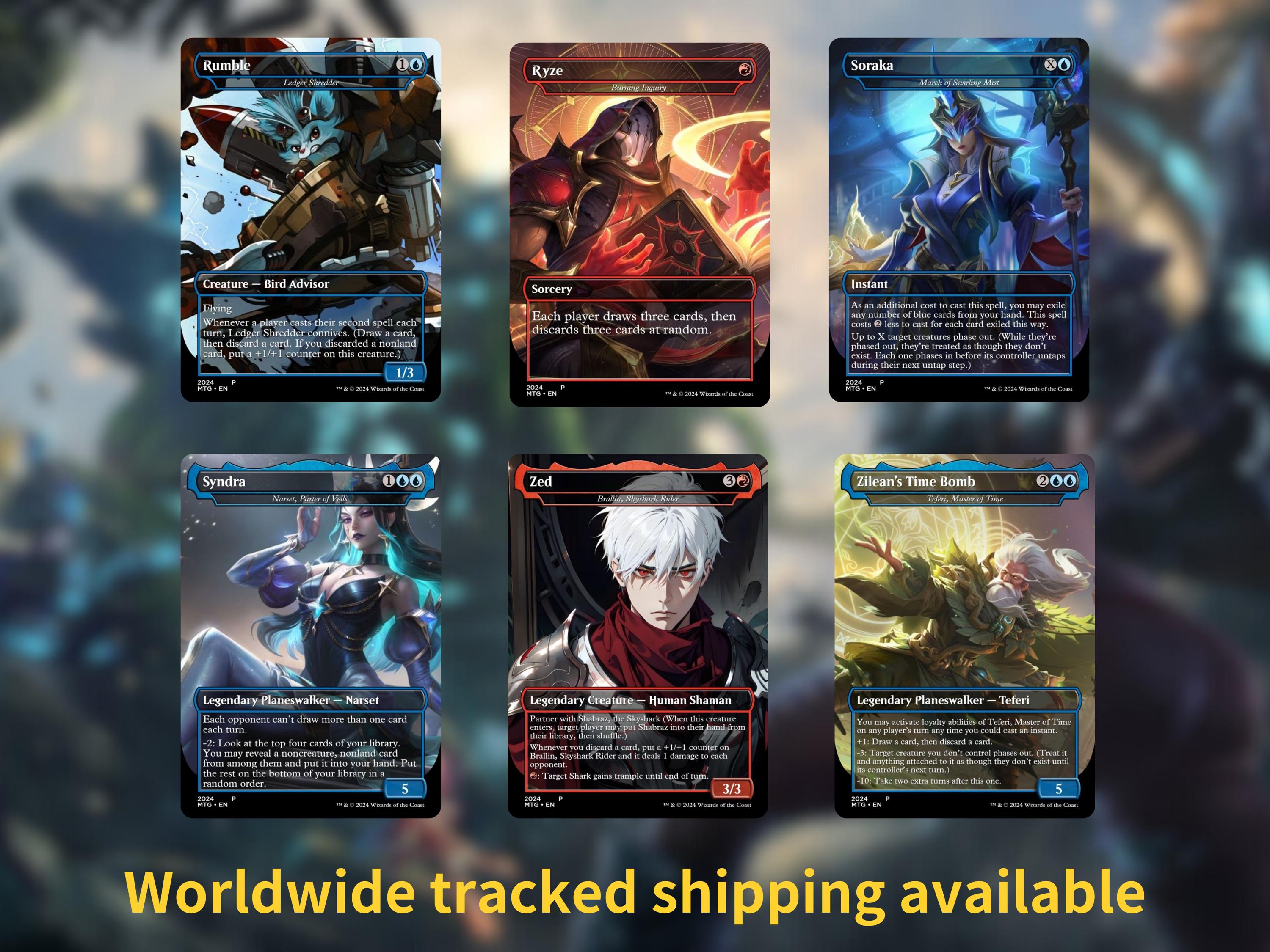 Ahri League of Legends Commander Deck: Custom Proxy MTG Cards - Etsy