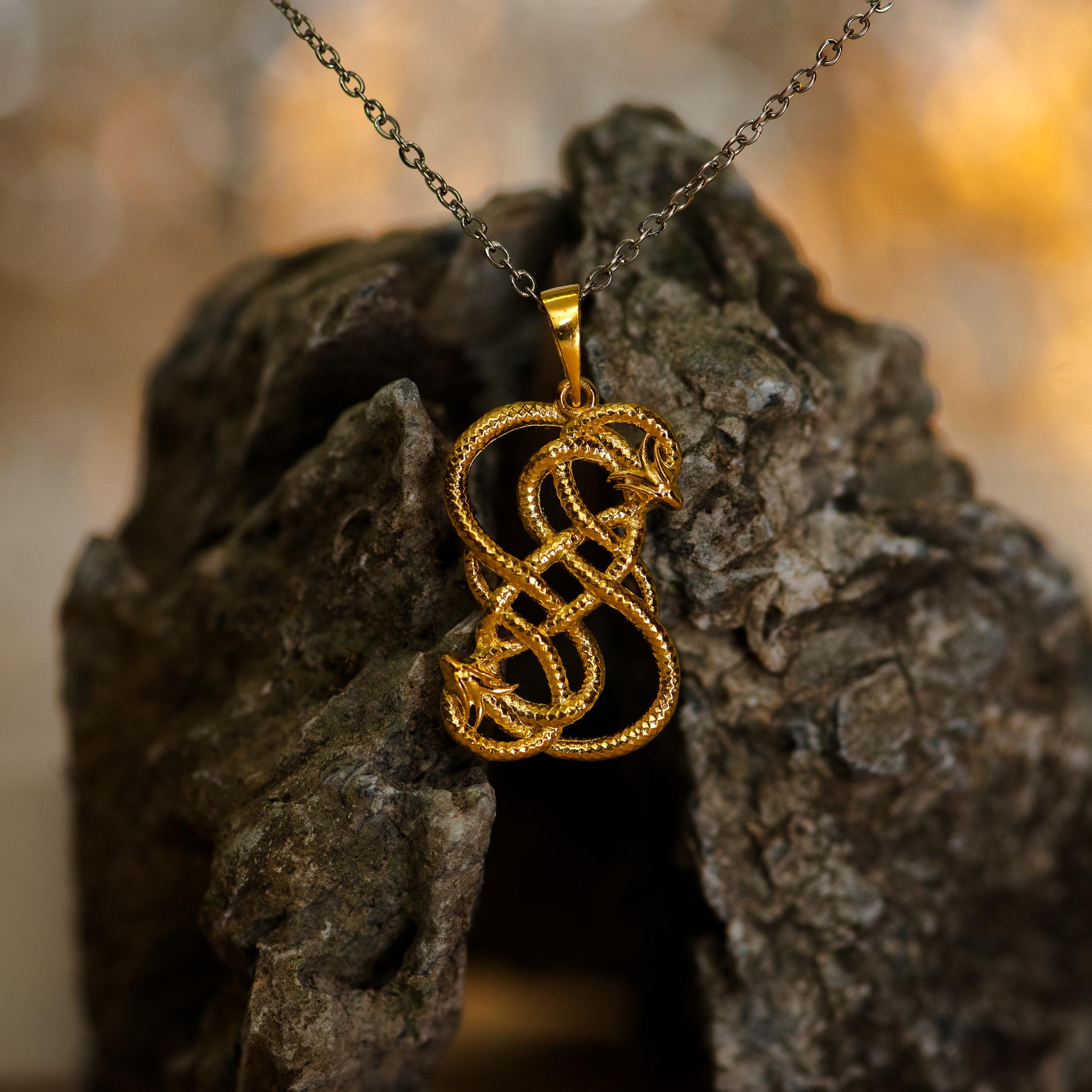 ロキの蛇結びペンダント 925スターリングシルバー – 北欧バイキングの蛇のお守り | 18Kゴールドメッキの北欧ジュエリー、彼と彼女への神話ギフト  - Etsy 日本 14K イエロー、ホワイト、ローズゴールド ワイルド バイキング グリズリー ベア ヘッド ペンダント お守り 北欧 ..., image size:2048x2048