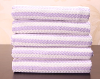 Lilac Turkish Cotton Towel: Personalized Beach or Home Gift (40x70")