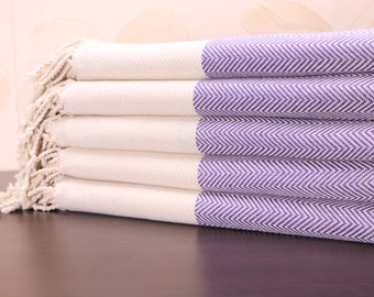 Purple Turkish Towel, 40x70&quot;,Personalized Gifts, Personalized Beach Towel, Bachelorette Party, Gift For Her, Bridesmaid Gifts, Home Gifts