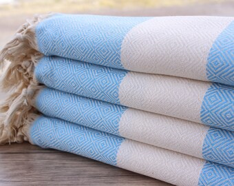 Personalized Turkish Beach Towel: Bachelorette Party Gift (40x70")