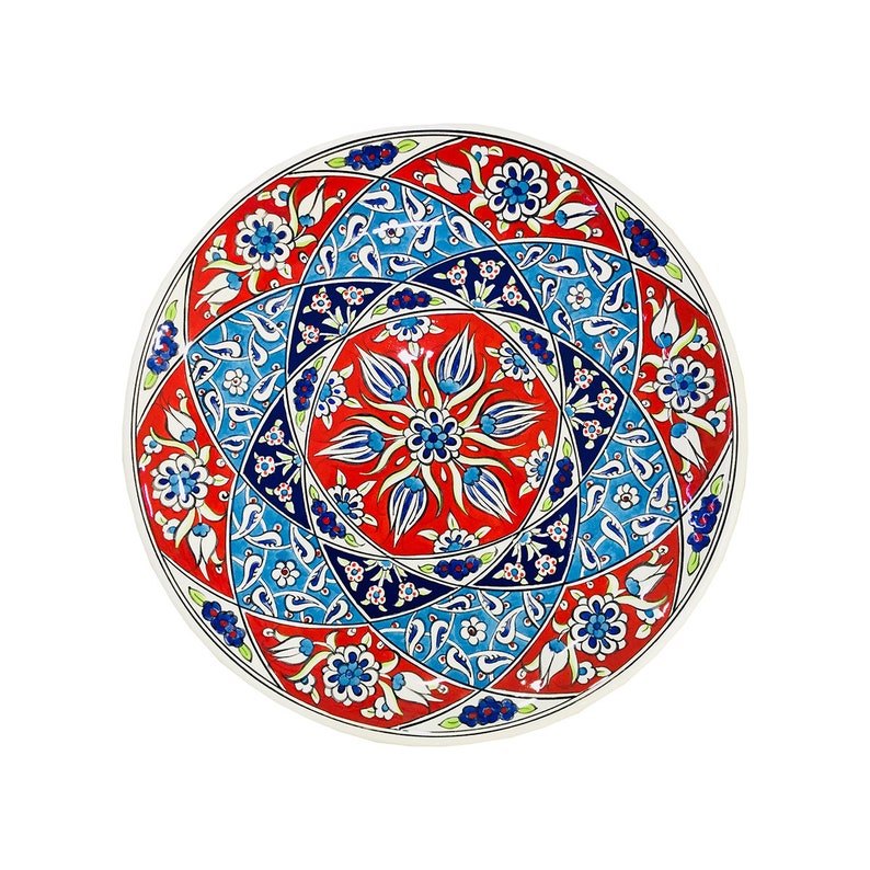 Home decor wall plates ceramic wall plates on etsy 12 inches Etsy