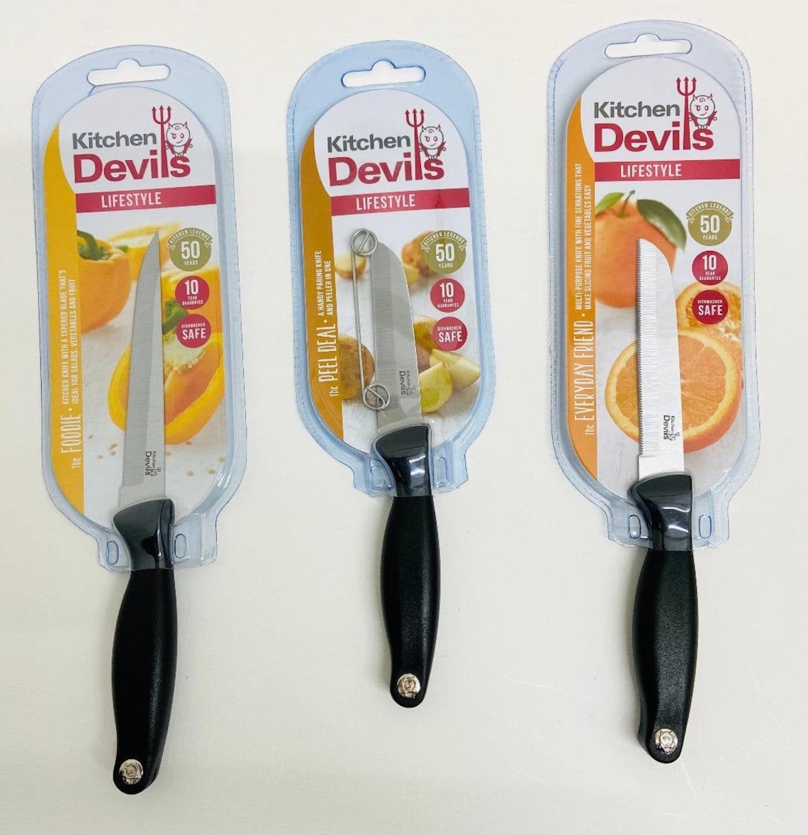 Multipurpose Kitchen Devils Lifestyle Knife Etsy