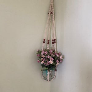 Macrame Plant Hanger - Handmade Macrame Plant Pot Hangers